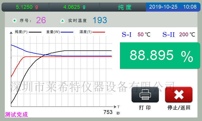 石膏品位快速檢測儀